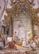 Giovanni Battista Tiepolo The Marriage of the emperor Frederick Barbarosa and Beatrice of Burgundy oil painting